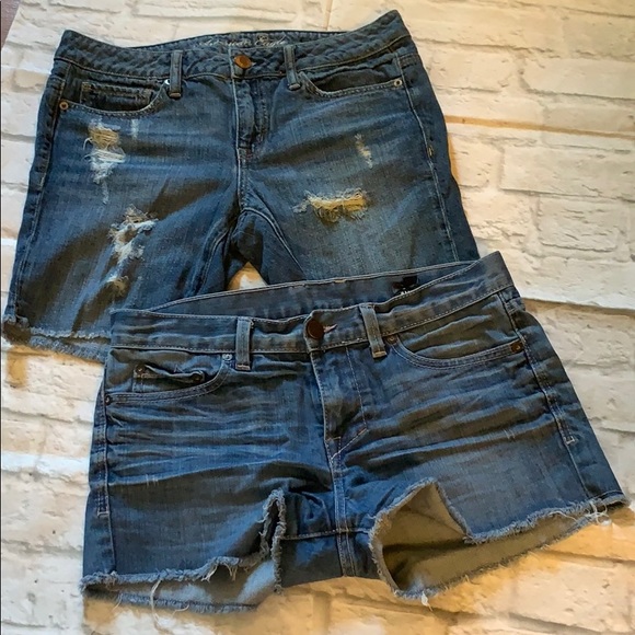 Bundle of denim shorts - Picture 1 of 7